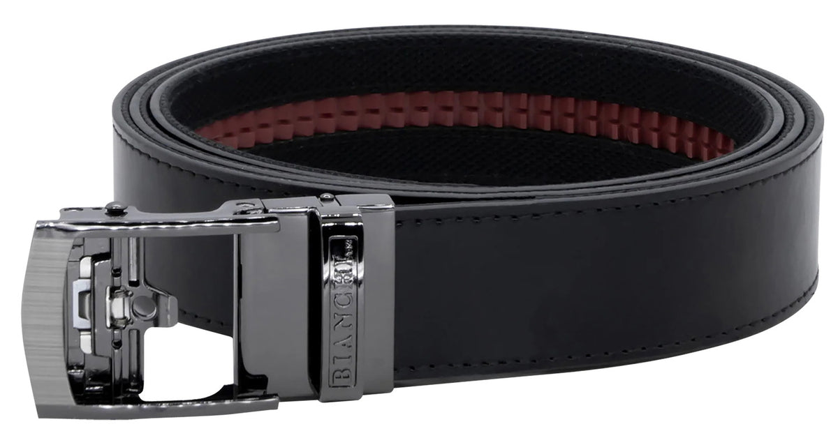 Bianchi B13 EDC NextBelt Black Leather Belt 1.50" Buckle Closure