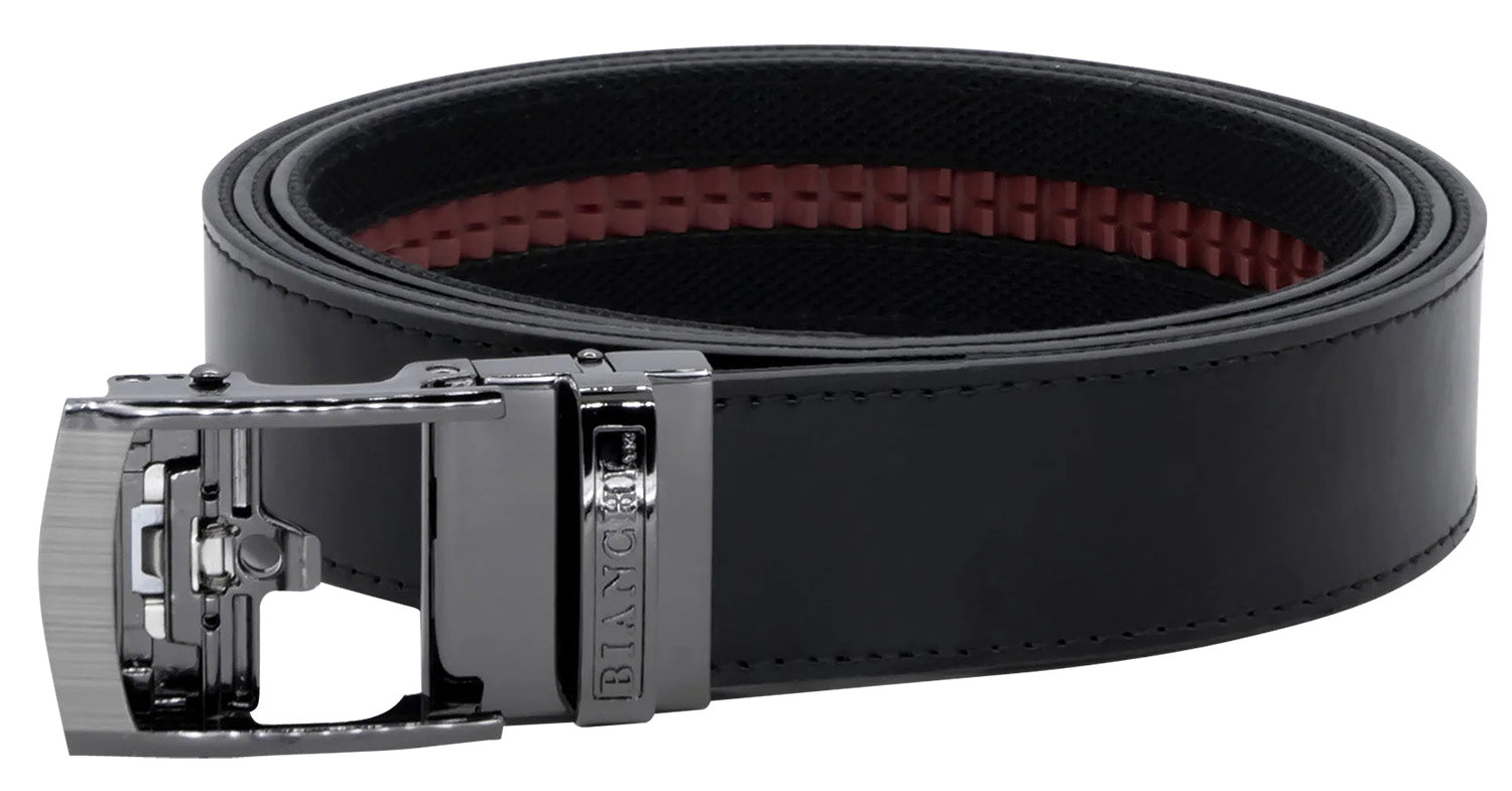Bianchi B13 EDC NextBelt Black Leather Belt 1.50" Buckle Closure