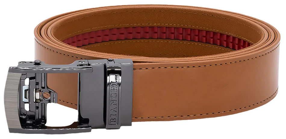 Bianchi B13 EDC NextBelt Tan Leather Belt 1.50" Buckle Closure
