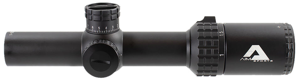 Aim Sports Alpha 6 1-6x 24mm Riflescope CQ1-MOA Black Anodized