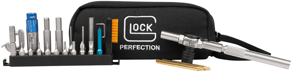 Glock Armorer Tool Kit 10445 with Pin Punches, Sight Tool, Torque Driver and Black Case