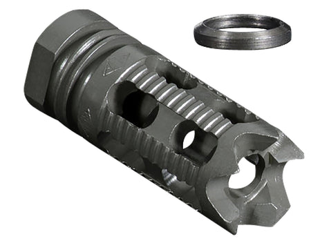 Yankee Hill Phantom Compensator Muzzle Brake Aggressive End 1/2"-28 Threads 2.25" OAL 5.56mm