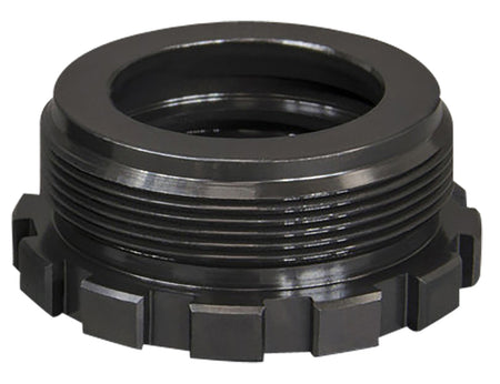 Yankee Hill Machine 3051 Kurz Quick-Detach Adapter 1-3/8"-24, 17-4 Stainless Steel, Black Oxide