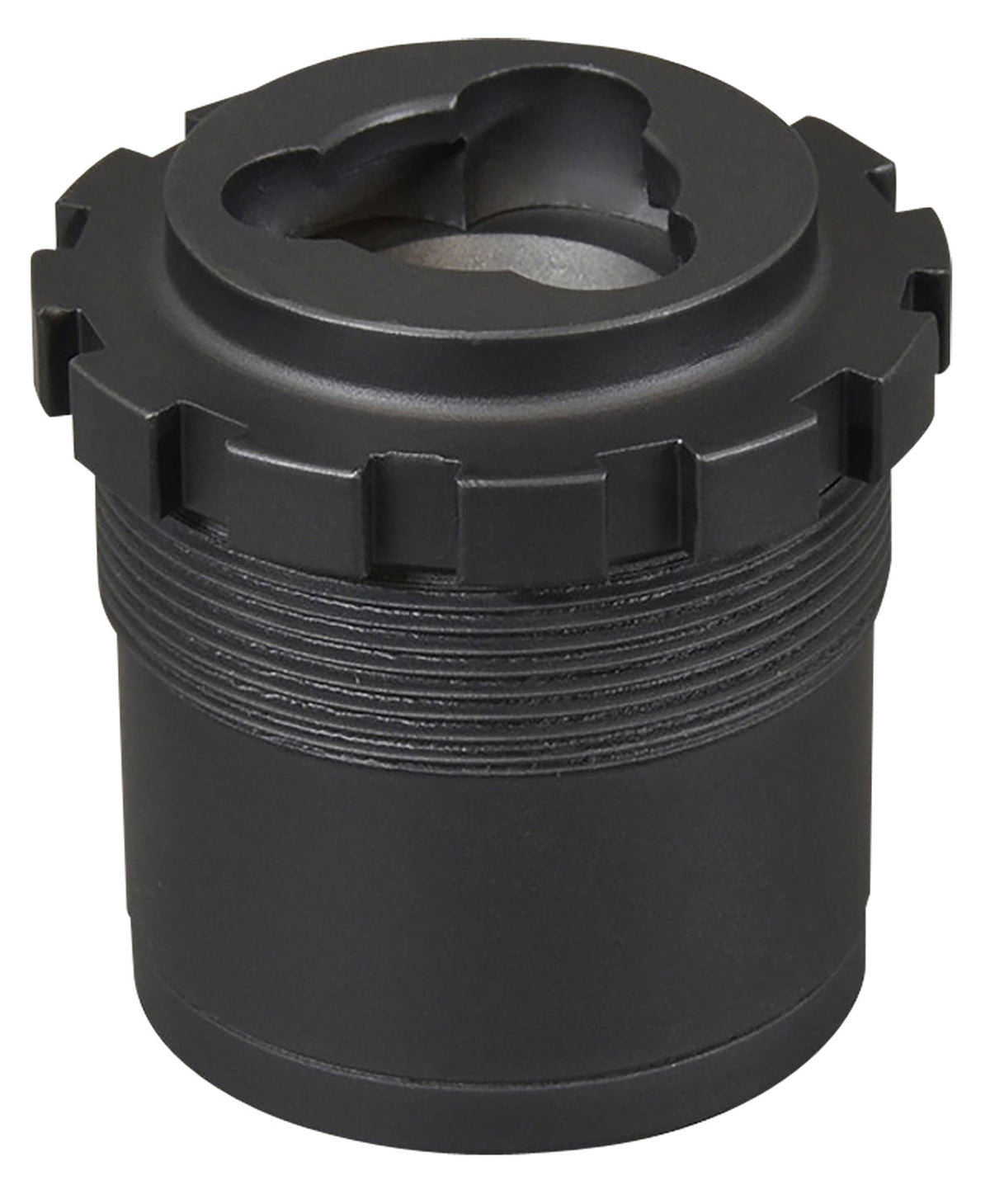 Yankee Hill 2050 HD 3-Lug Quick-Attach Adapter 1-3/8"-24 tpi Aluminum & Stainless Steel