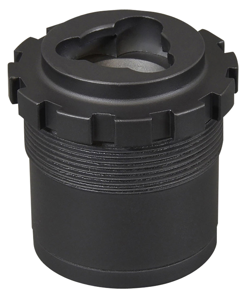 Yankee Hill 2050 HD 3-Lug Quick-Attach Adapter 1-3/8"-24 tpi Aluminum & Stainless Steel
