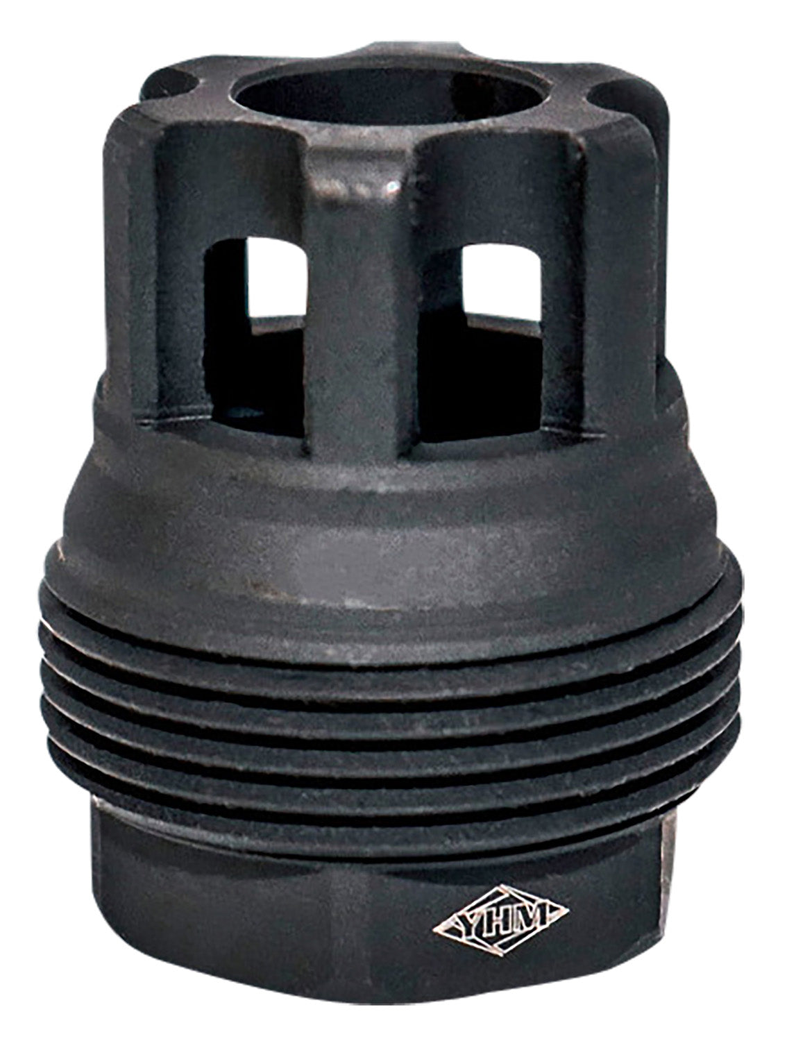 Yankee Hill sRx Mini Q.D. Muzzle Brake Black Phosphate 1/2"-28 Threads 9mm 1.10" OAL sRx Adapter Compatible