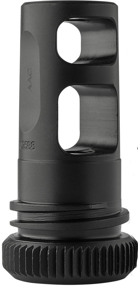 AAC 64132 Blackout Muzzle Brake .22 Caliber 1/2-28 Thread Black Steel AAC 51T Compatible