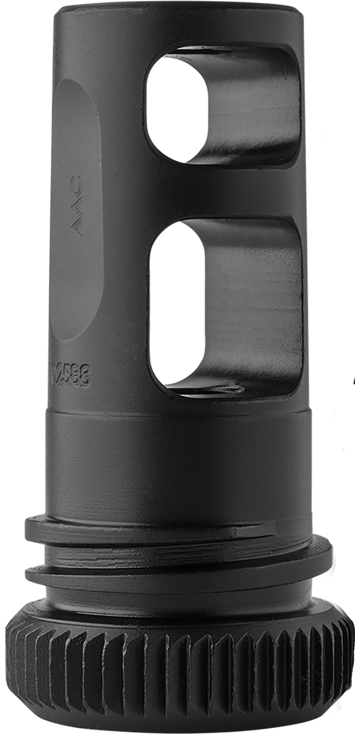 AAC 64132 Blackout Muzzle Brake .22 Caliber 1/2-28 Thread Black Steel AAC 51T Compatible