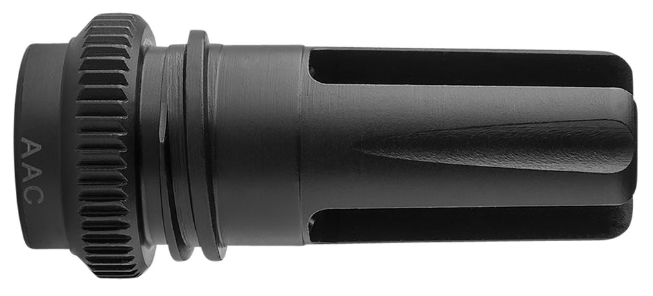 AAC 64141 Blackout Flash Hider .22 Caliber 6.56mm 1/2-28 Thread Black Steel 51T Compatible