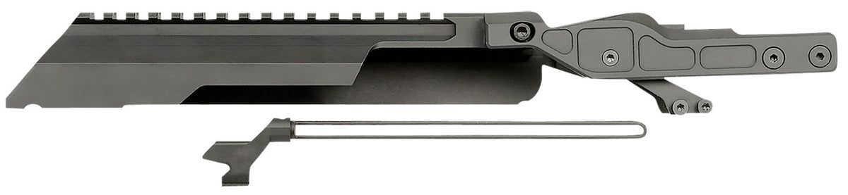 Midwest Industries MIAKALPHARTC AK Alpha Series Picatinny Railed Top Cover Black Anodized Return-to-Zero