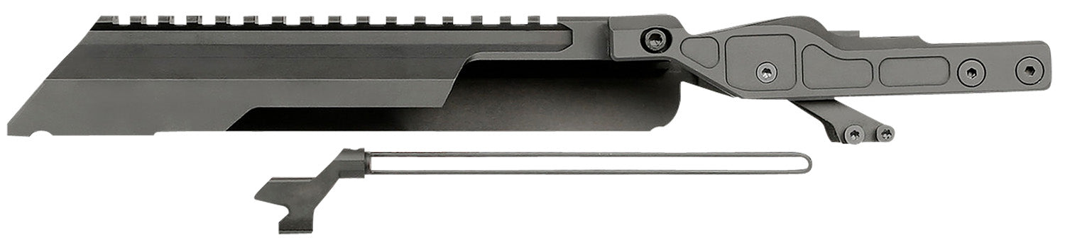 Midwest Industries MIAKALPHARTC AK Alpha Series Picatinny Railed Top Cover Black Anodized Return-to-Zero