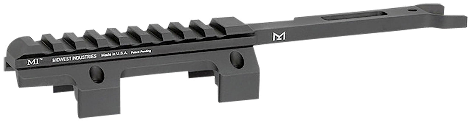Midwest Industries MIMP5KTR MP5K M-LOK Picatinny Top Rail Black Hard Coat Anodized 0 MOA