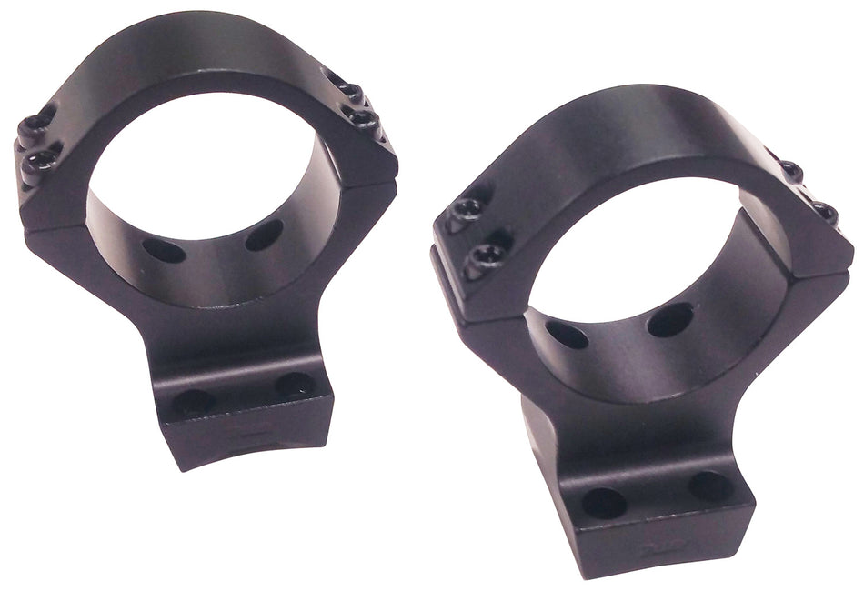 Talley 730735SM Scope Ring and Base Combo Black Anodized 30mm Tube X-Bolt Low Rings Short Action 20 MOA