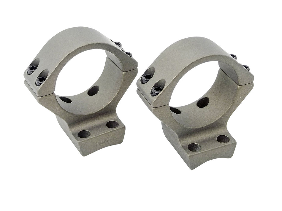 Talley SB740735 X-Bolt 30mm One-Piece Scope Mount and Ring Smoked Bronze Cerakote Medium Rings