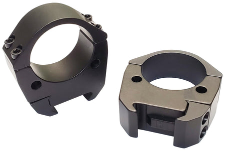 Talley TMS35L 35mm Low Picatinny Scope Rings Black Anodized Aluminum 0 MOA