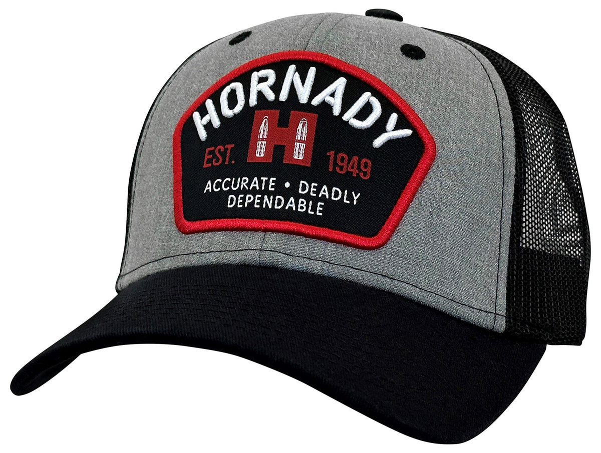 Hornady Gear 30220 Gray Hornady Logo Emblem Patch