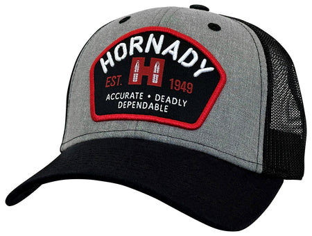 Hornady Gear 30220 Gray Hornady Logo Emblem Patch