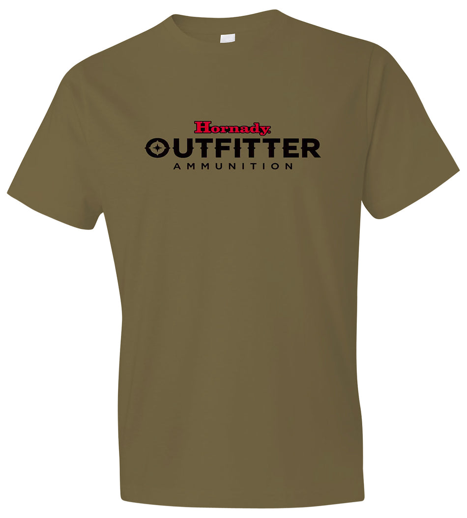 Hornady Gear Big Buck Tee Coyote Brown Cotton Medium