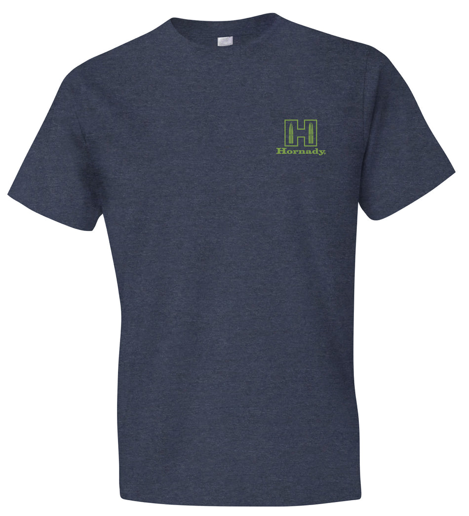 Hornady Gear Logo Stamp Short Sleeve Tee Indigo XL