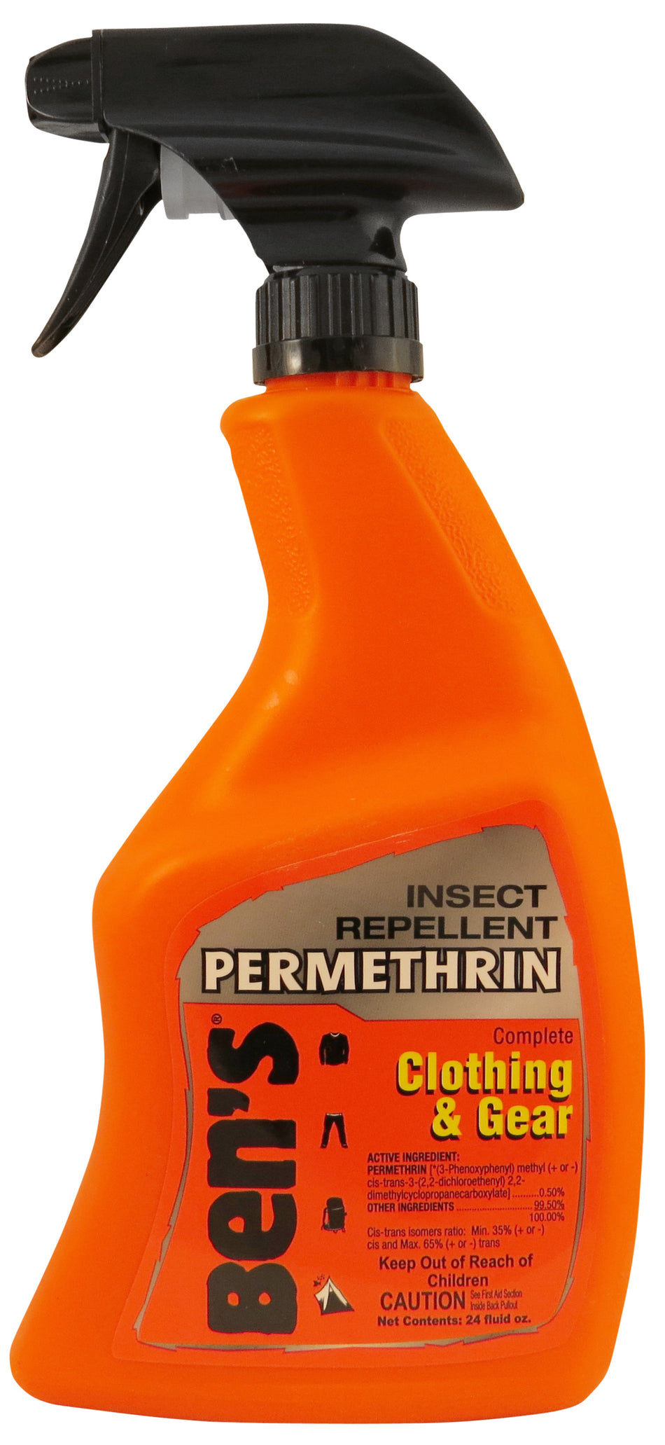 Ben's 00067601 Clothing and Gear Permethrin Insect Repellent 24 oz Pump Spray