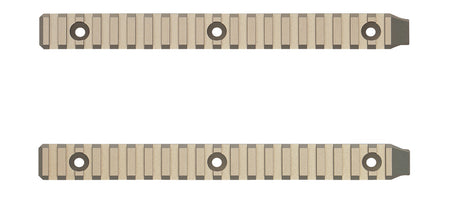 Q LLC TOPRAIL8.5IN12 The Fix M1913 Top Rail 8.50" 41.3 MOA Clear Coat Anodized