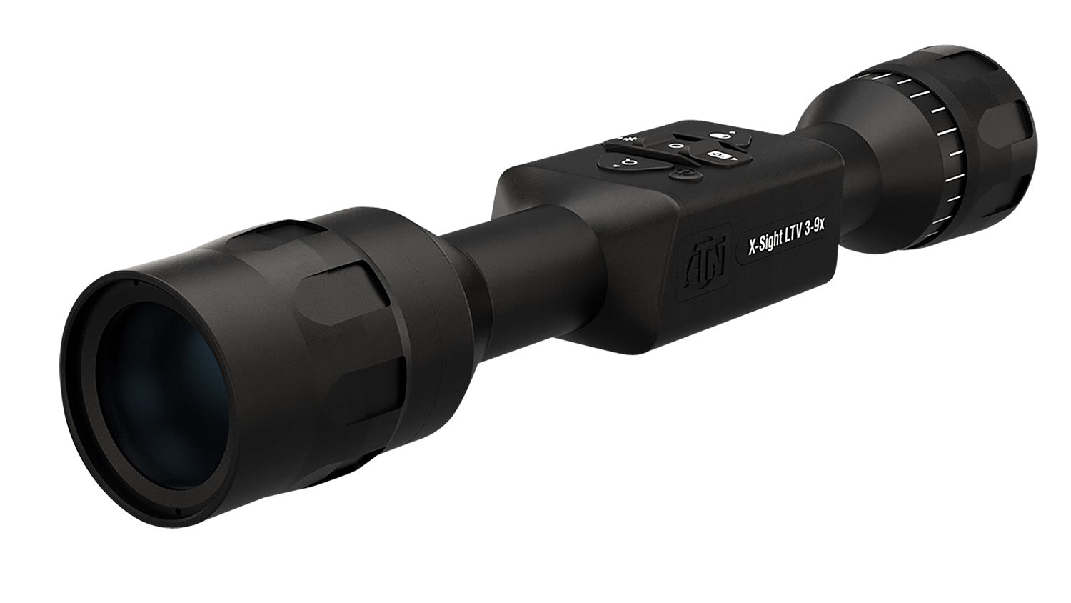 ATN TIWSTLTV319X Thor LTV 320 Thermal Rifle Scope Black 3-9x 19mm Illuminated Reticle