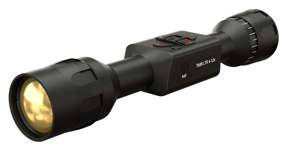 ATN TIWSTLTV650X Thor LTV Thermal Scope 4-12x 50mm Black Anodized 640x480 Resolution