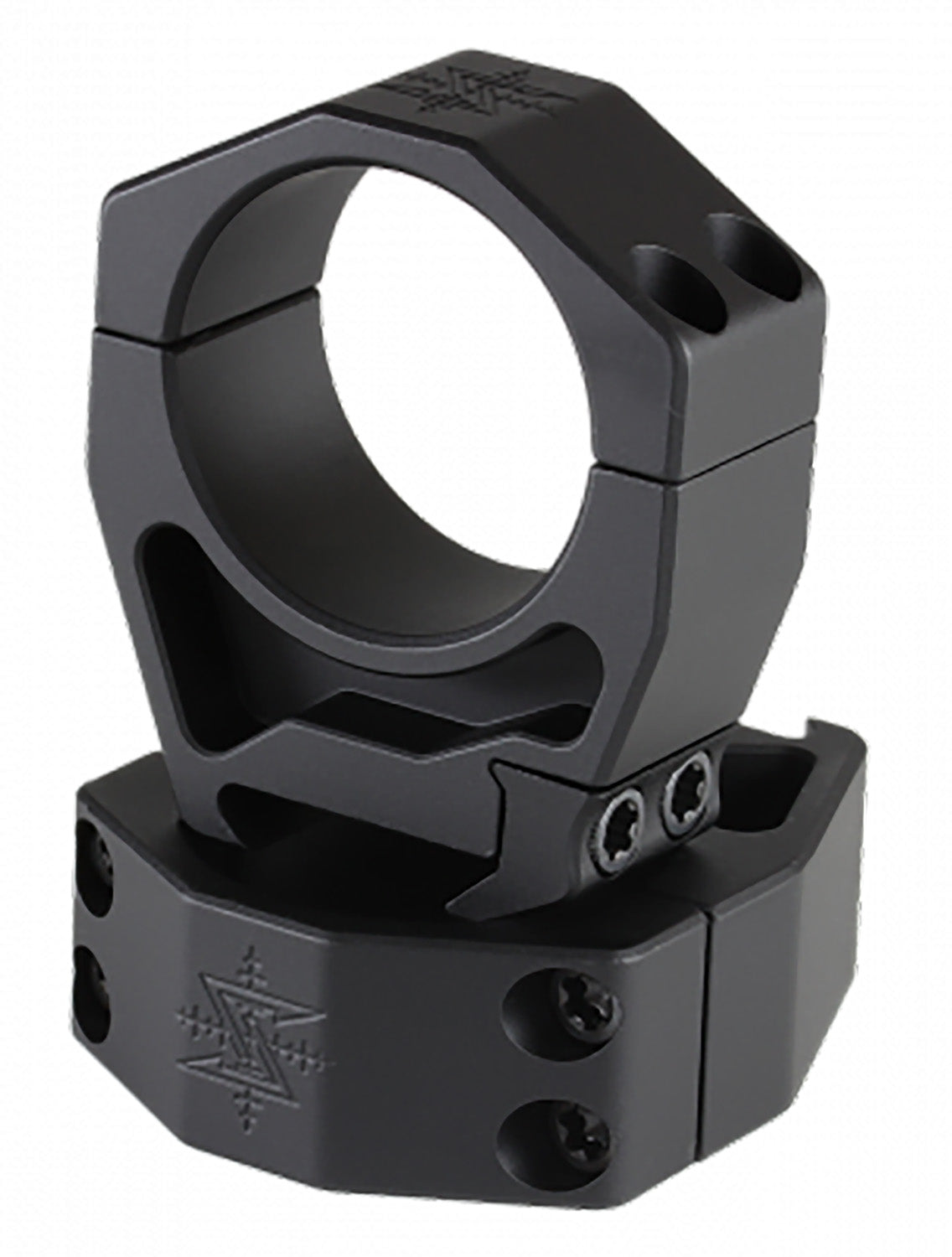 Seekins Precision 35mm High Matte Black Scope Rings 0010640004
