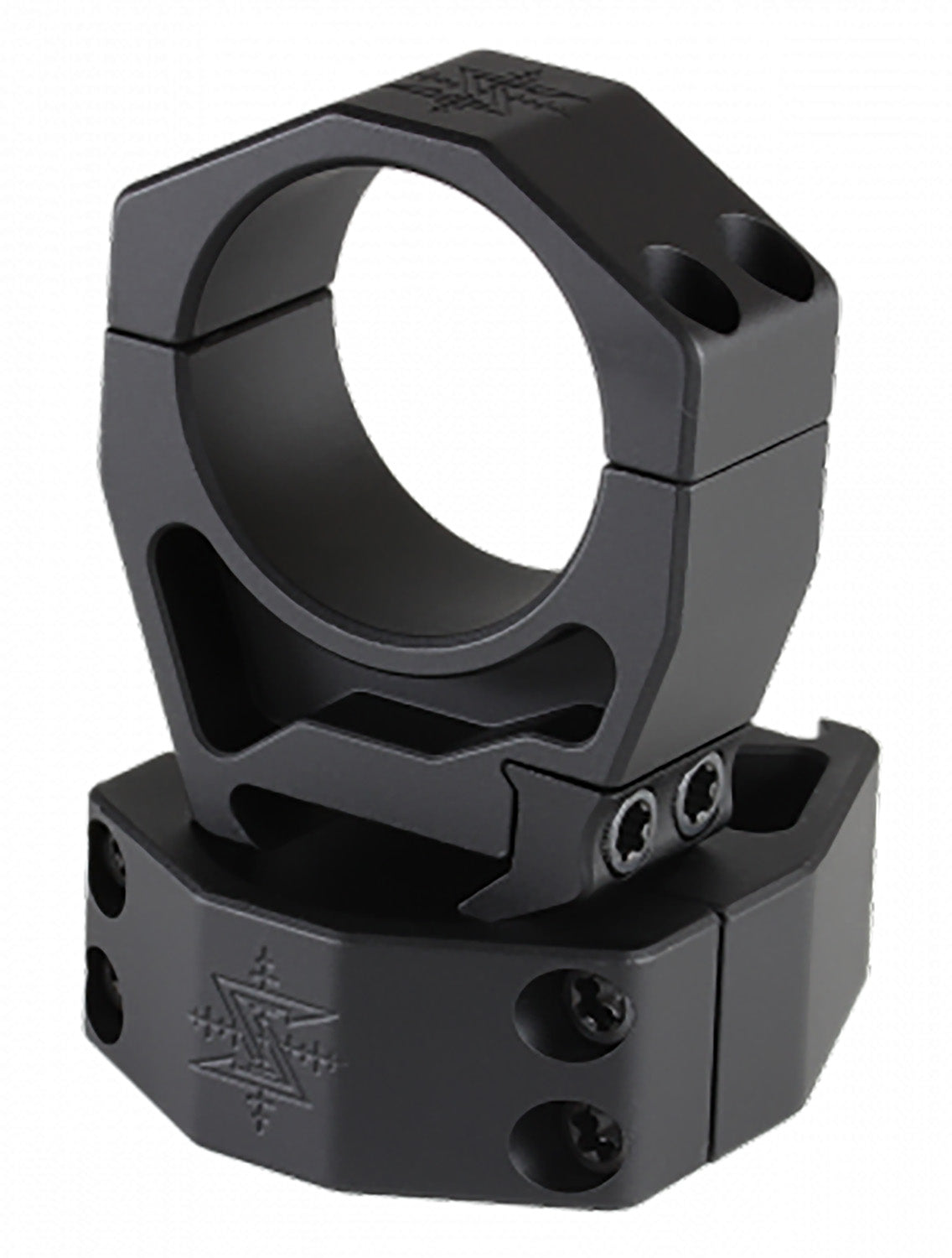 Seekins Precision 35mm Extra High Matte Black Scope Rings 0010640006