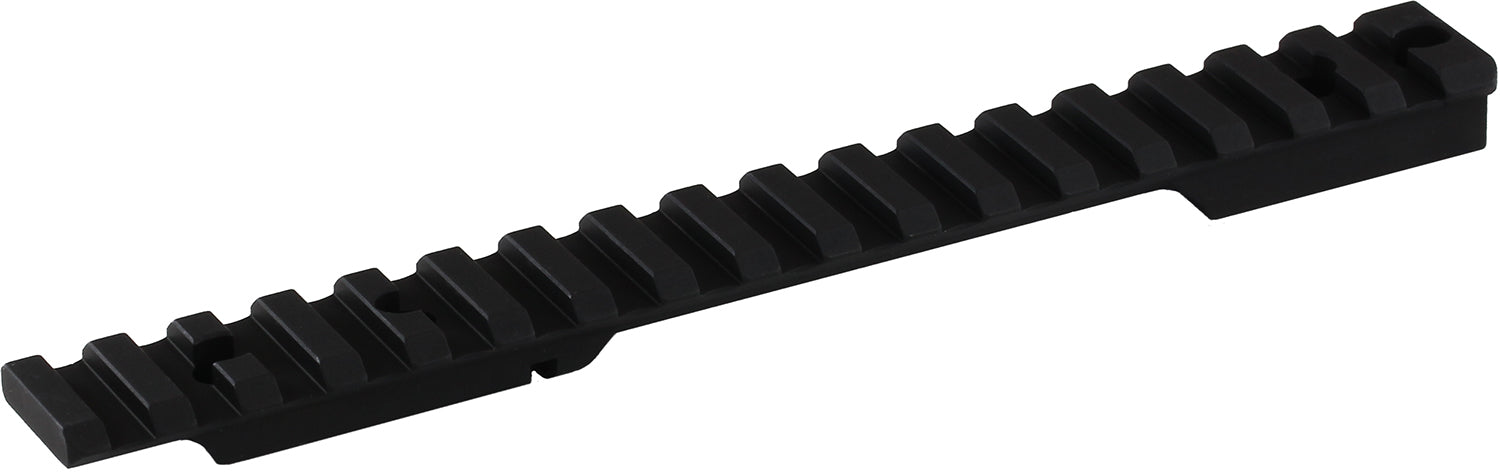 Seekins Precision 0010710013 Rem 700 Short Action 0 MOA Scope Rail Base - Black Anodized