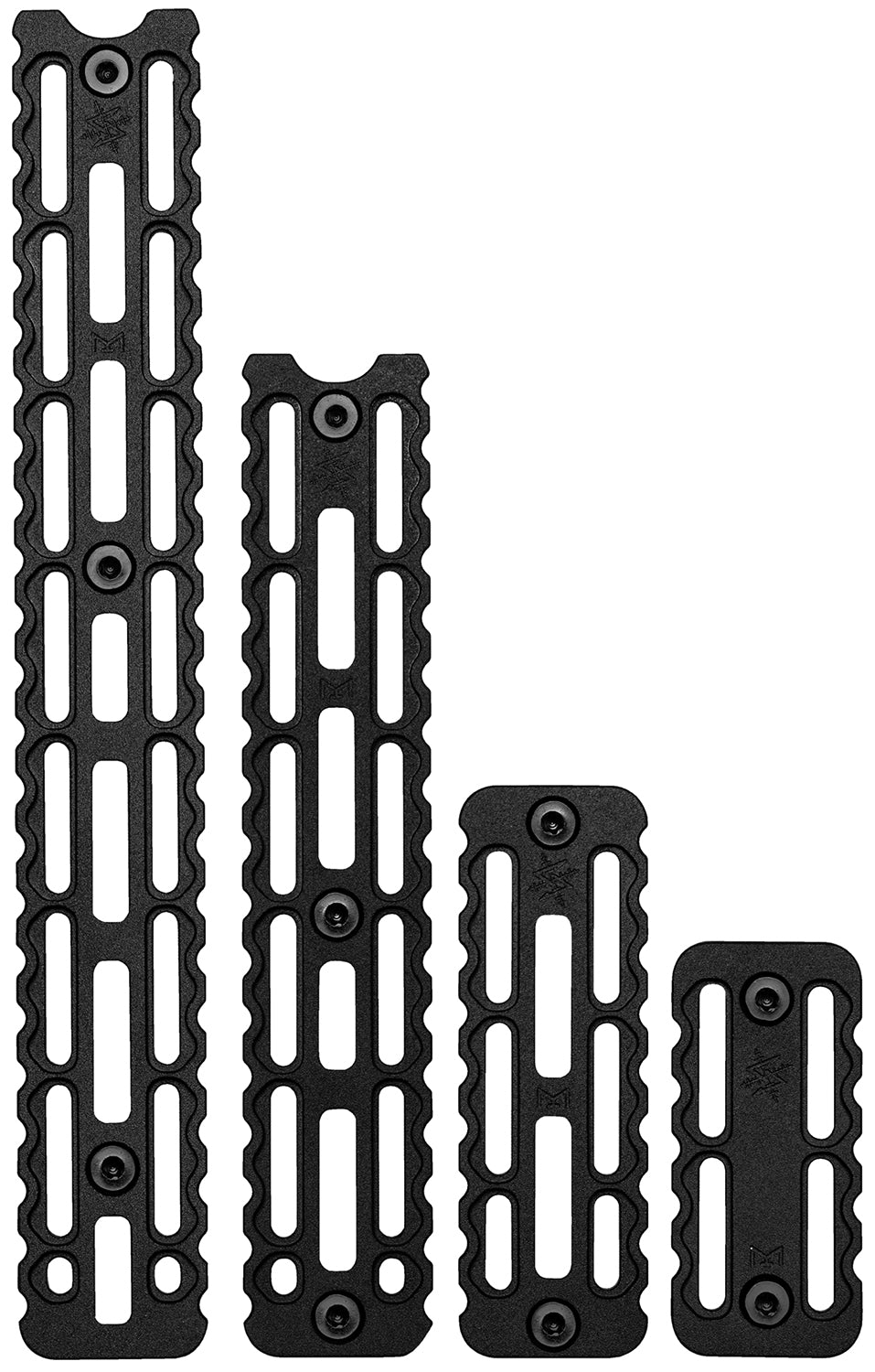 Seekins Precision 4.5" M-LOK ARCA Rail 2 Slot Black Anodized