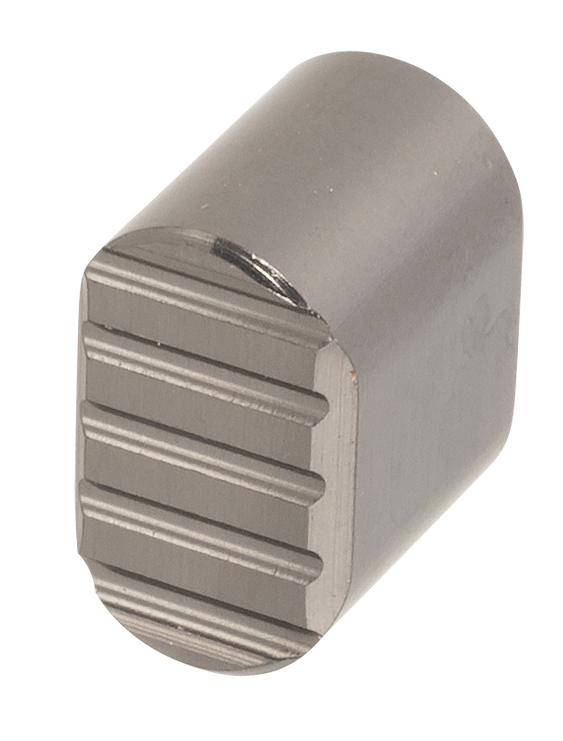 RISE Armament AR-15 Mag Release Button Graphite Gray Aluminum Concave Design