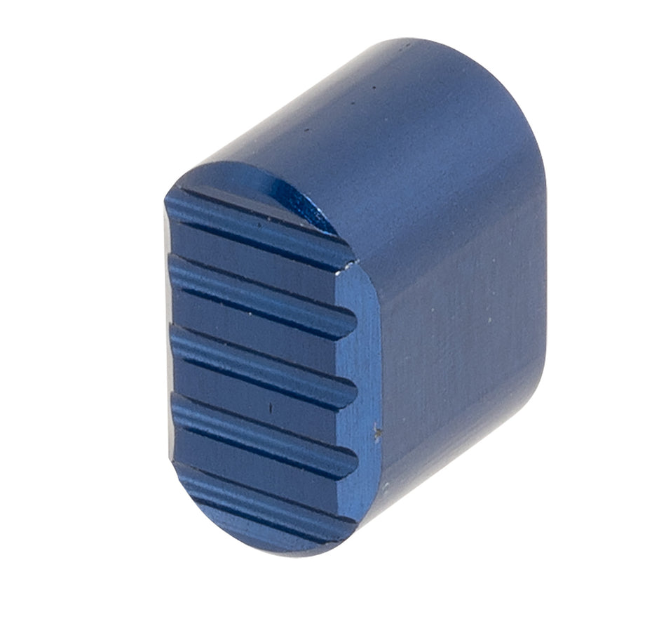 RISE Armament AR-15 Mag Release Button Patriot Blue Aluminum Concave Design