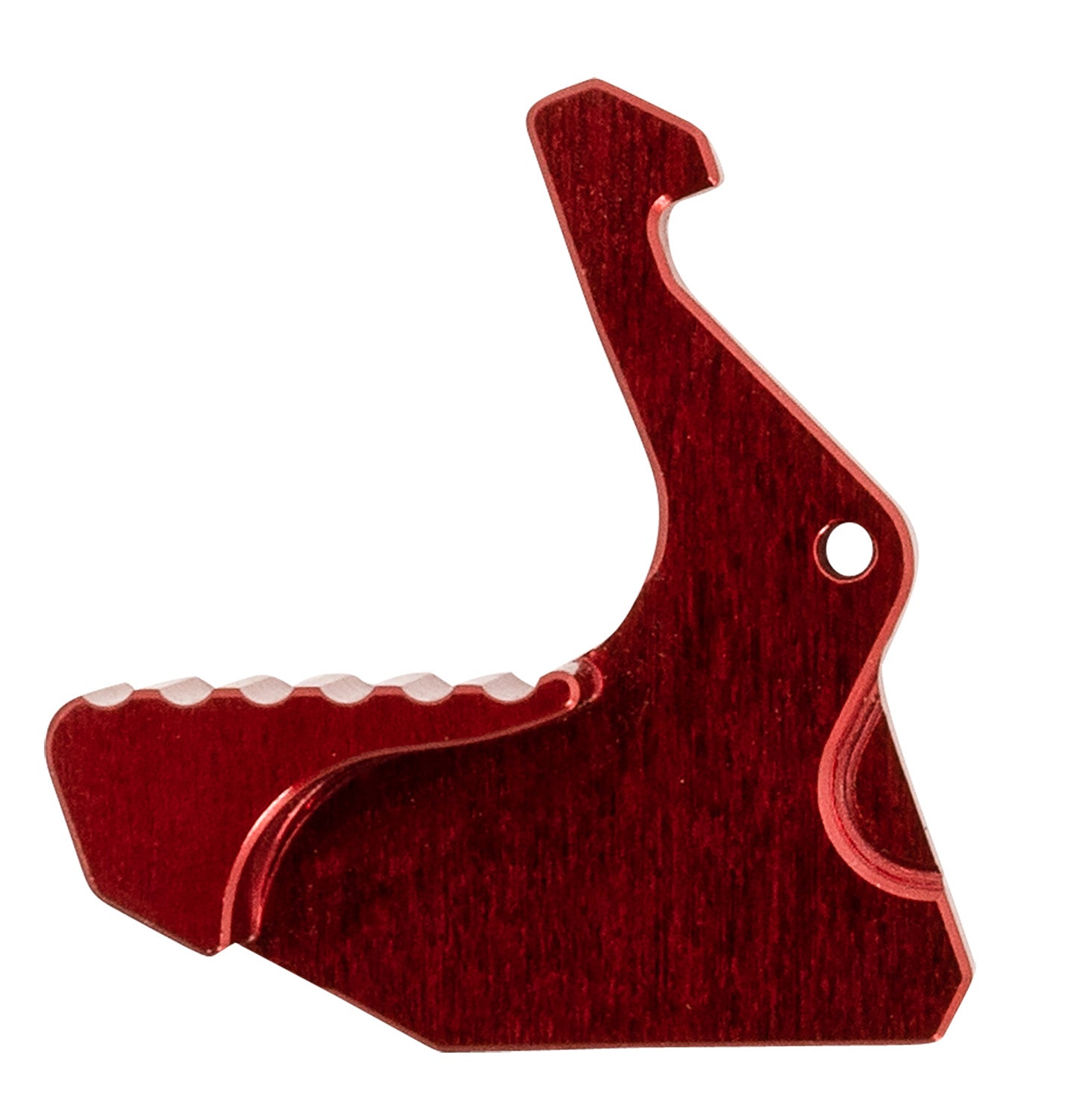 RISE Armament RA-212 Extended AR Charging Handle Latch RISE Red Aluminum Mil-Spec Compatible