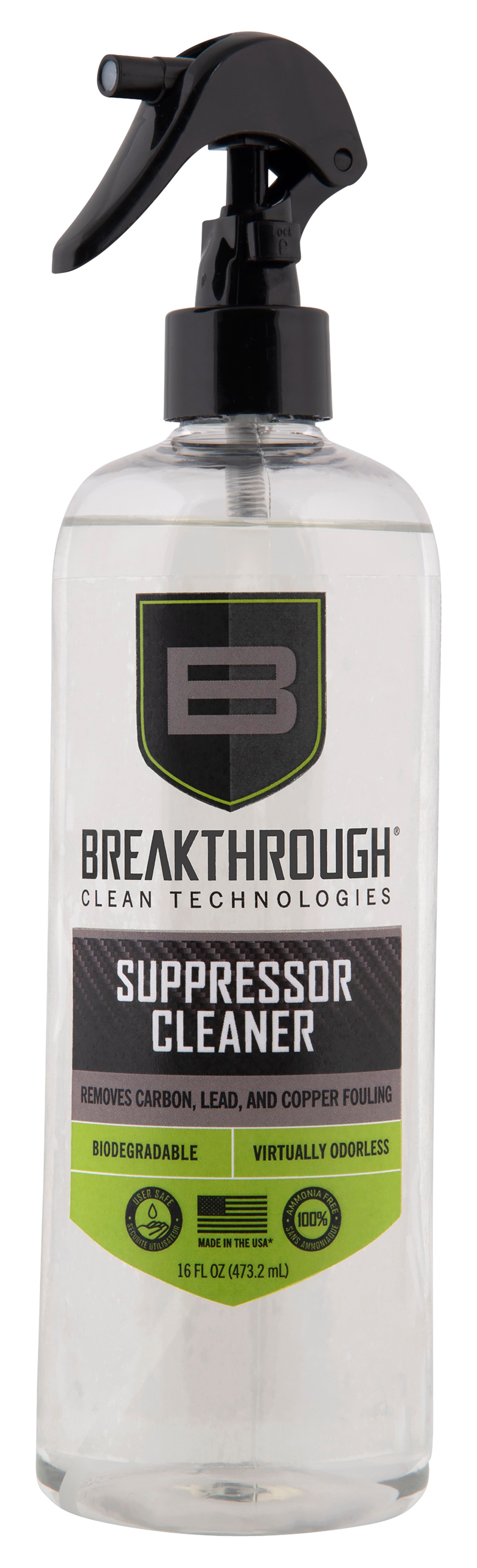 Breakthrough Clean Suppressor Cleaner 16 oz BTSC16OZ