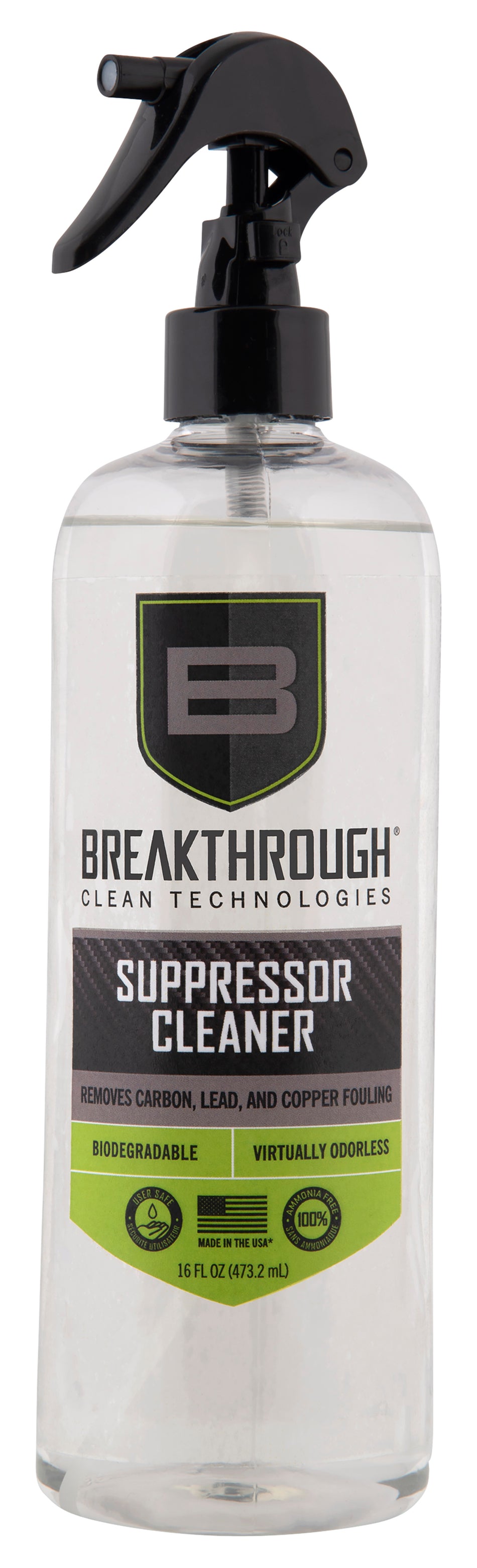 Breakthrough Clean Suppressor Cleaner 16 oz BTSC16OZ