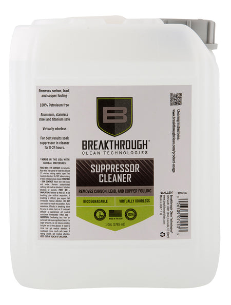 Breakthrough Clean Suppressor Cleaner 1 Gallon BTSC1GL