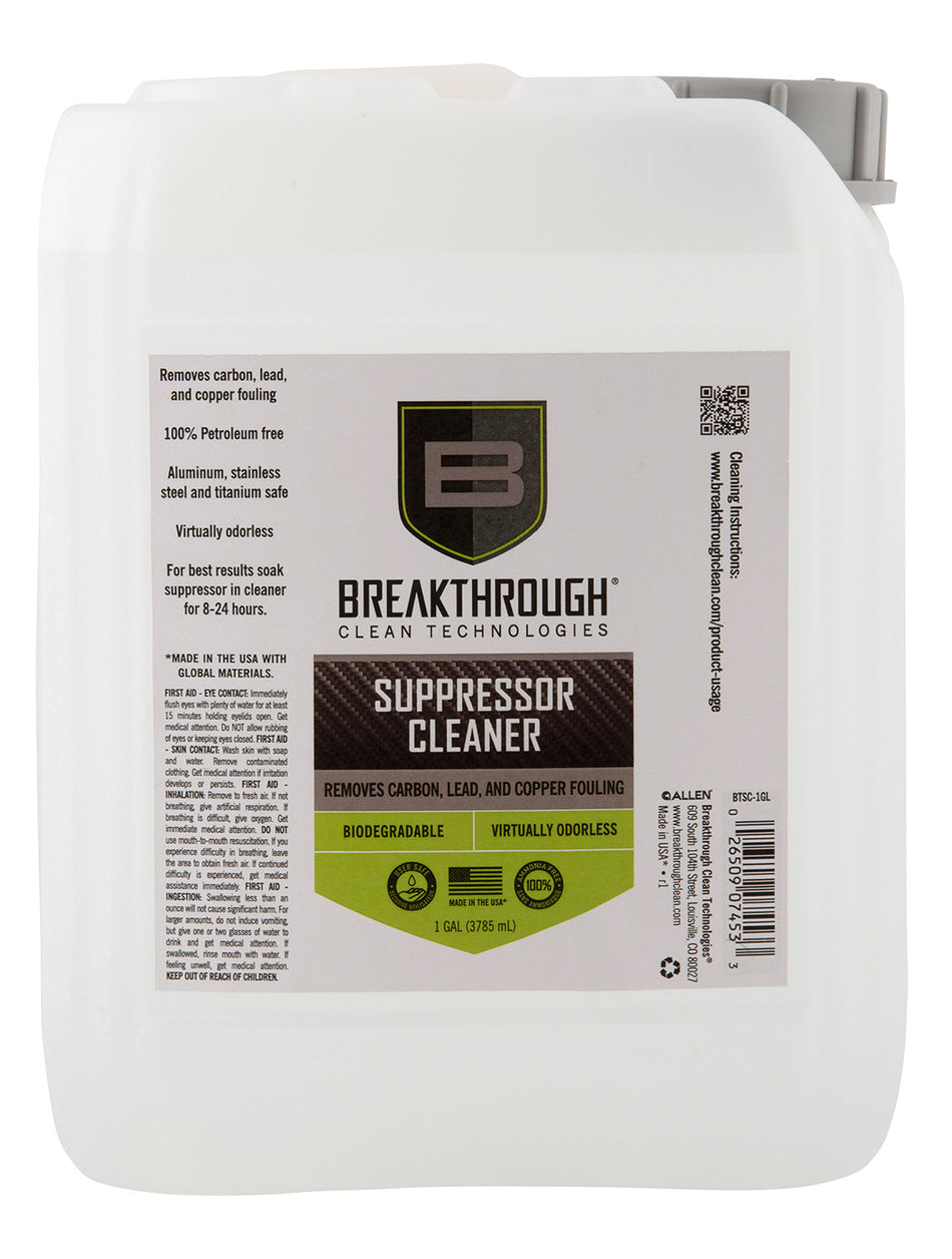 Breakthrough Clean Suppressor Cleaner 1 Gallon BTSC1GL