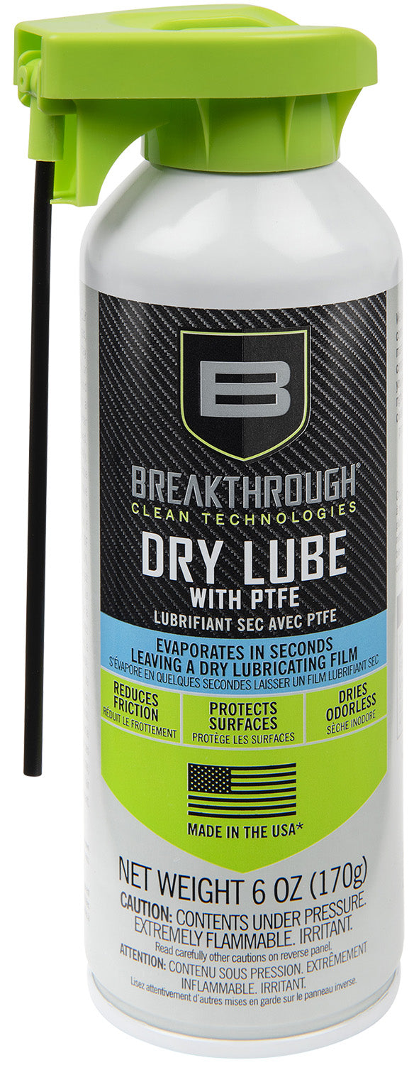 Breakthrough Clean Dry Lube PTFE Aerosol Spray 6 oz