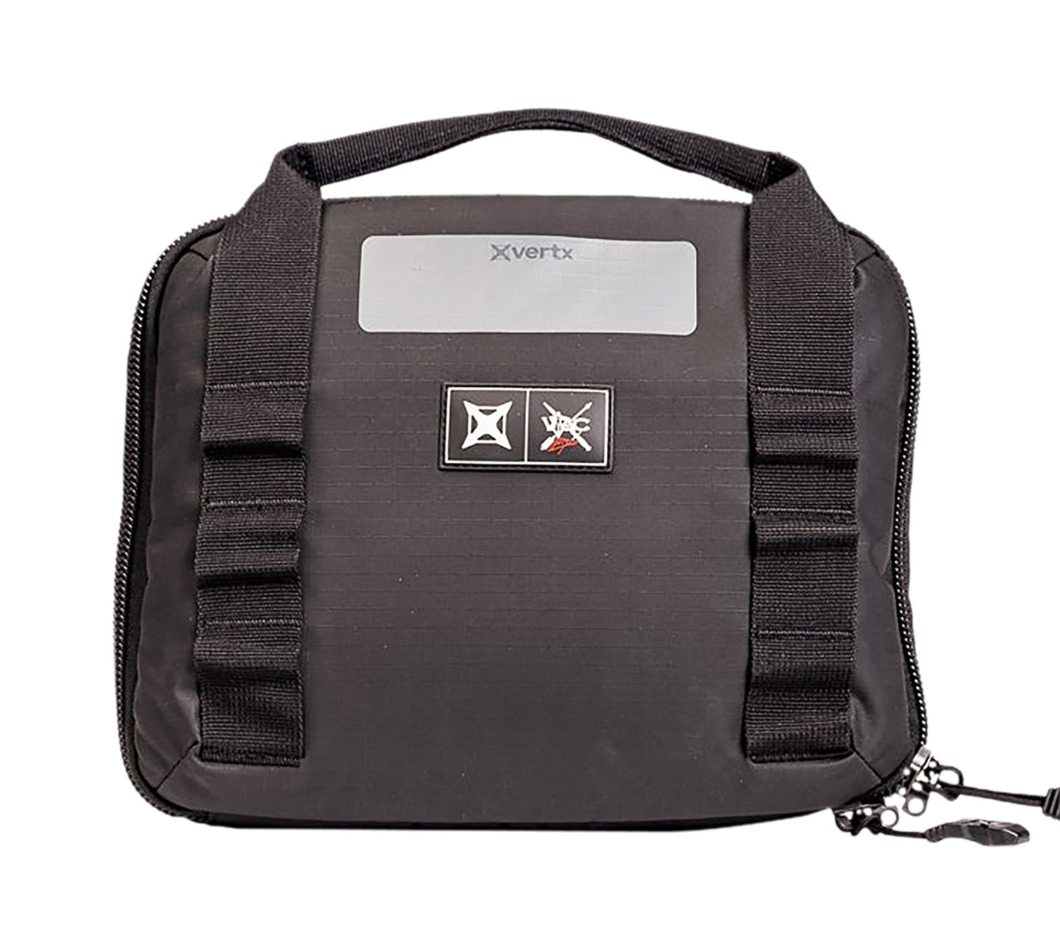 Vertx VTX5709 VTAC Pistol Case Black Nylon Ripstop for 2 Full-Size Handguns