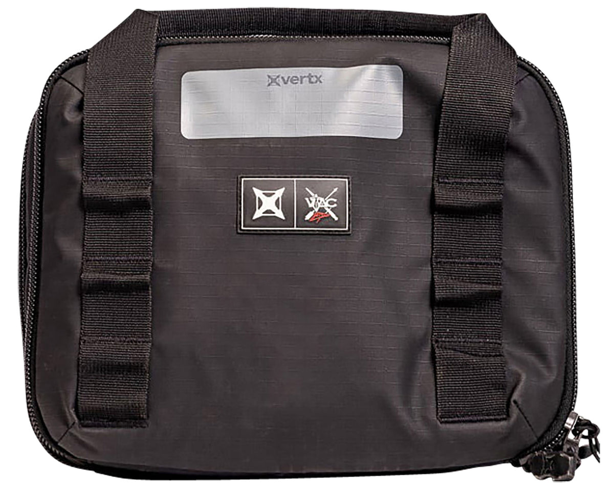 Vertx VTX5710 VTAC Double Pistol Case Black Nylon Ripstop for 4 Full-Size Handguns