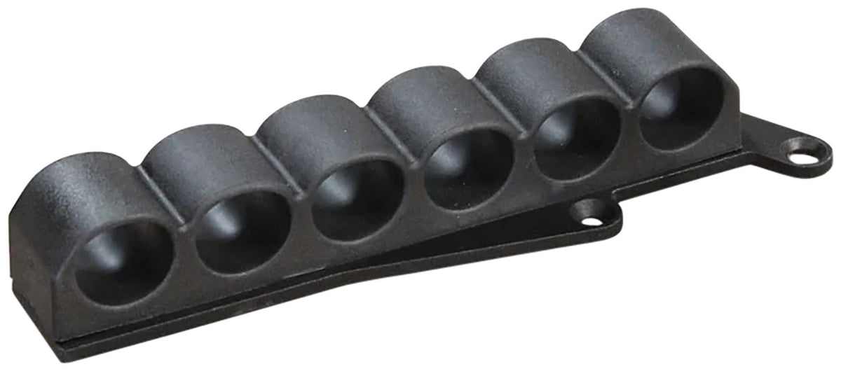 Adaptive Tactical 6-Round Receiver Shell Carrier Remington 870/1100/1187 12GA Black Synthetic