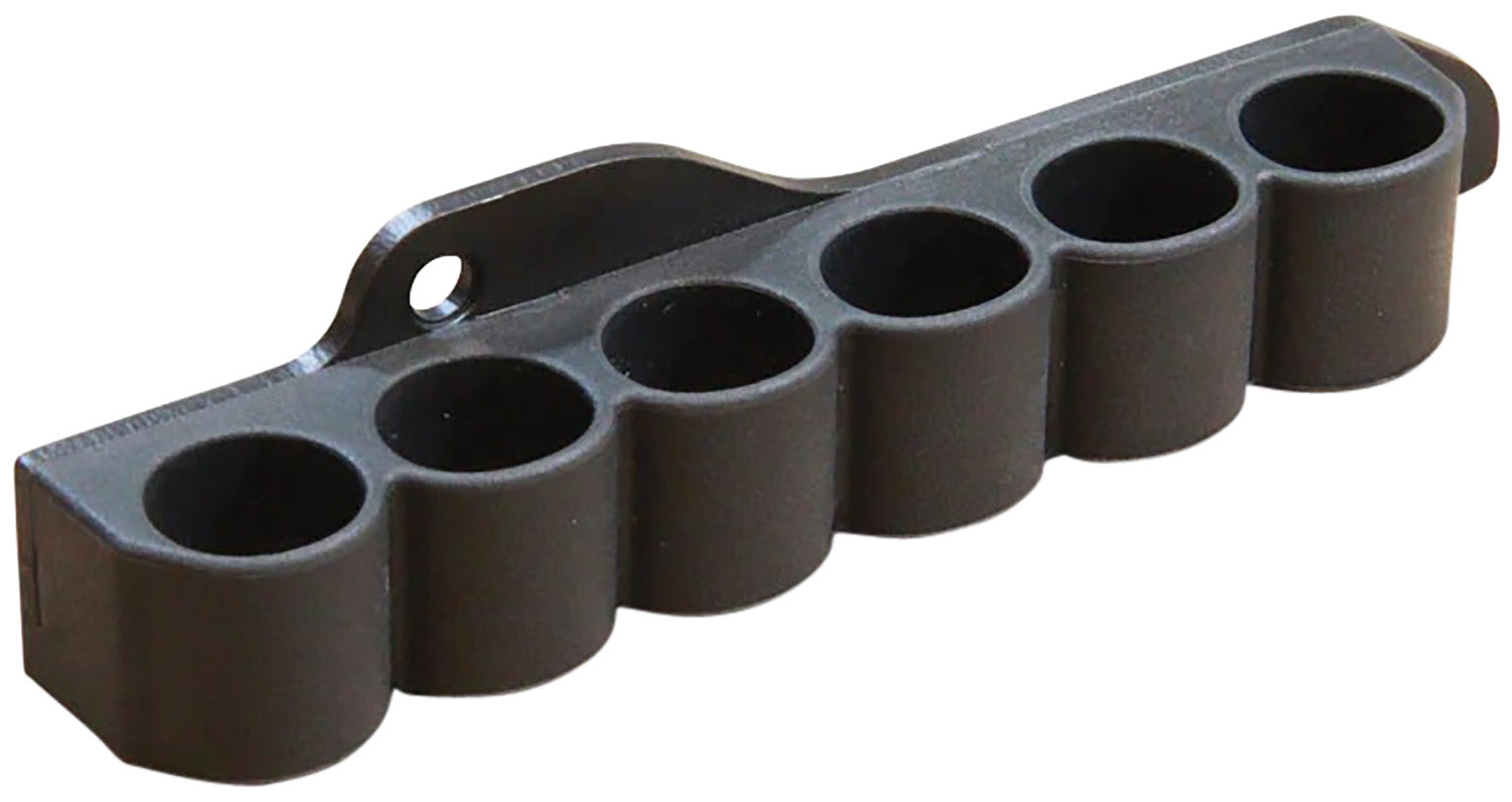 Adaptive Tactical 6-Round Receiver Shell Carrier Mossberg 500/590 Maverick 88 12GA Black Synthetic