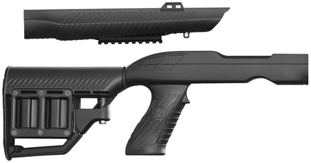 Adaptive Tactical Tac-Hammer RM4 Adjustable Takedown Stock with Magazine Compartments Fits Ruger 10/22 Takedown Black AT02020