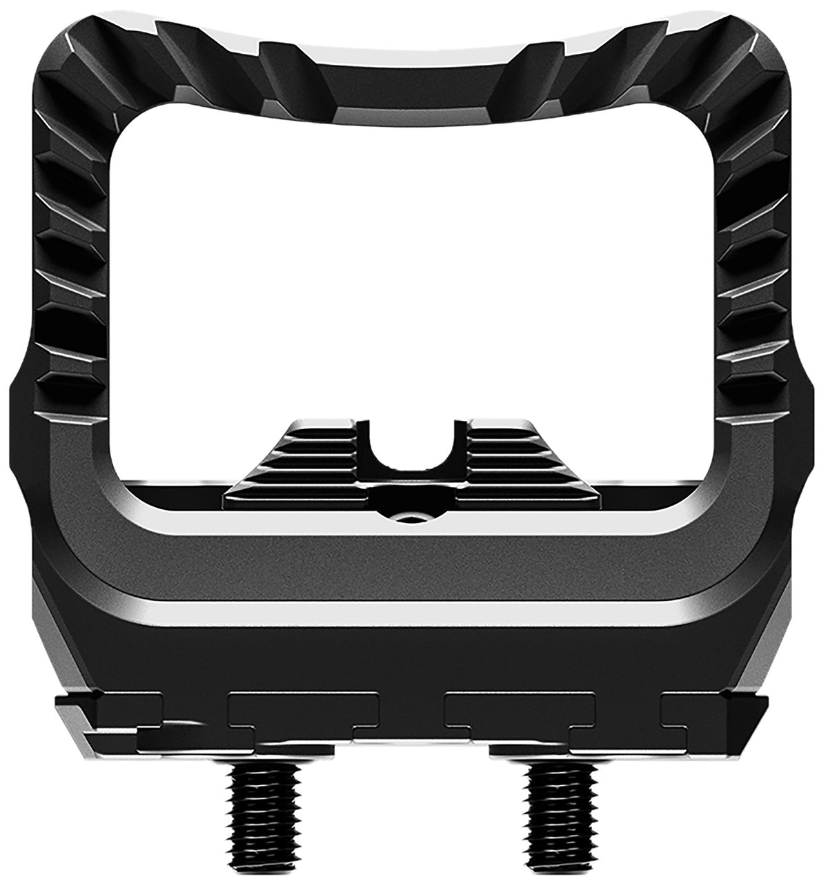 Radian Weapons G1501 Guardian+Six Optic Guard RMR Mount Black Anodized Aluminum with Stealth Sights Glock MOS