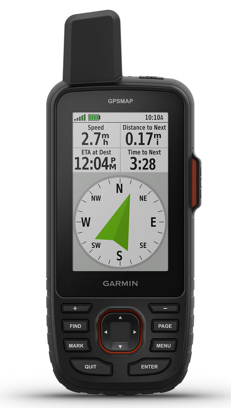 Garmin GPSMAP 67i Outdoor GPS Navigator Black 16GB 3" TFT Display Satellite SOS Messaging