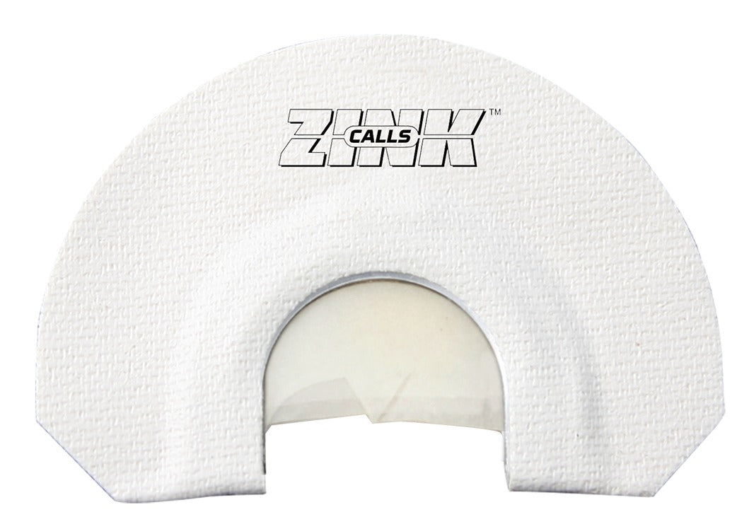Zink Lucky Lady ZNKZNK312 Three Reed Turkey Mouth Call White V-Style Cut