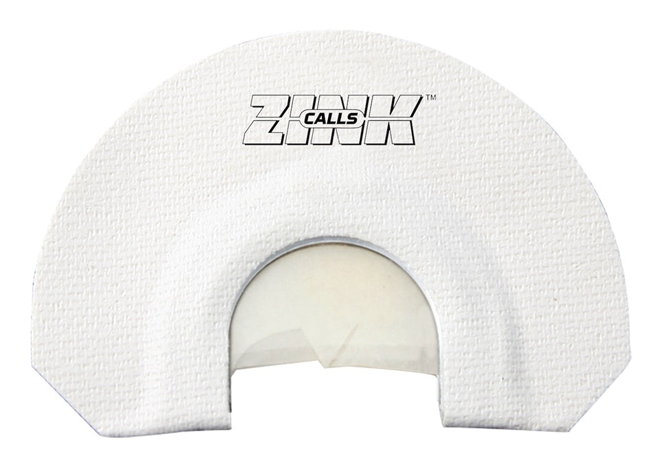 Zink Lucky Lady ZNKZNK312 Three Reed Turkey Mouth Call White V-Style Cut