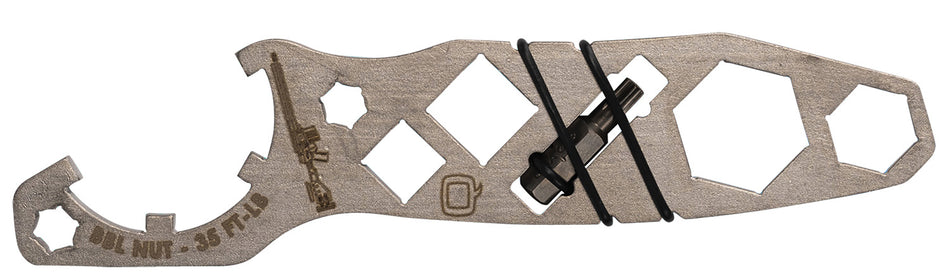 Q LLC The Fix Stainless Steel Gunsmithing Multi-Tool with Torx Bit