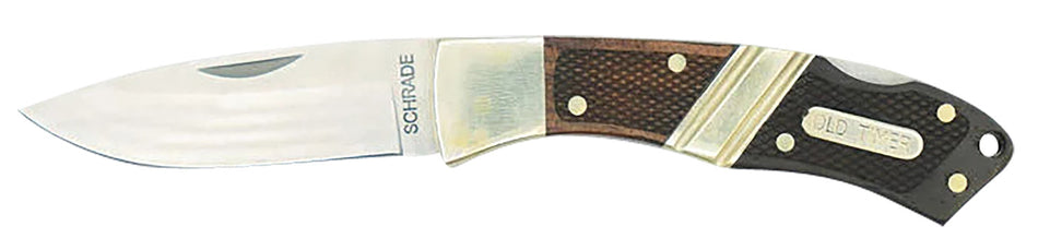 Old Timer Mountain Beaver Jr. 1181069 Folding 2.50" Drop Point 9Cr18MoV SS Blade Rosewood/Ebony Handle